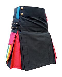 Rainbow Kilt For Women